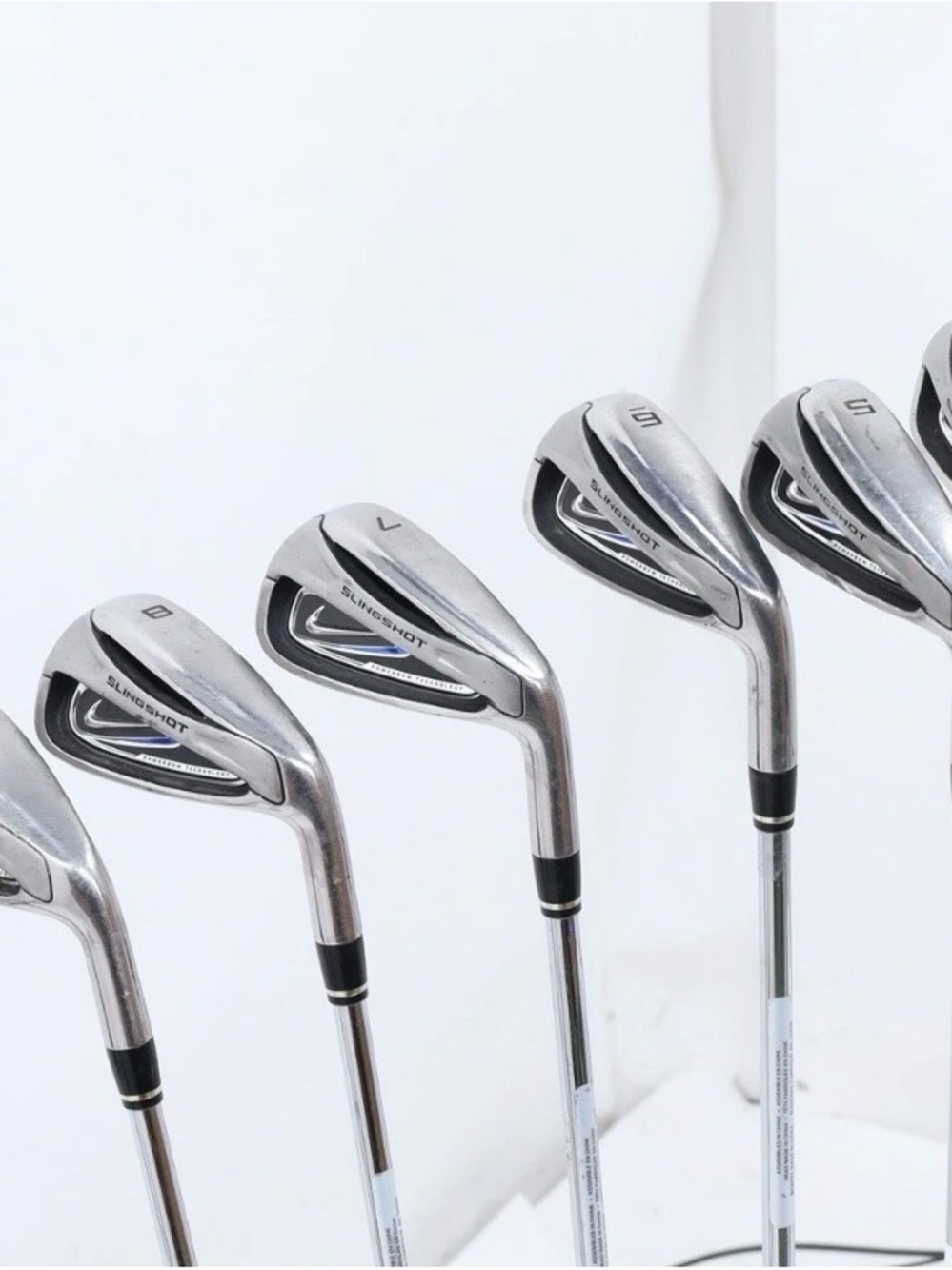 Nike Silver and Black Men's Irons Set
